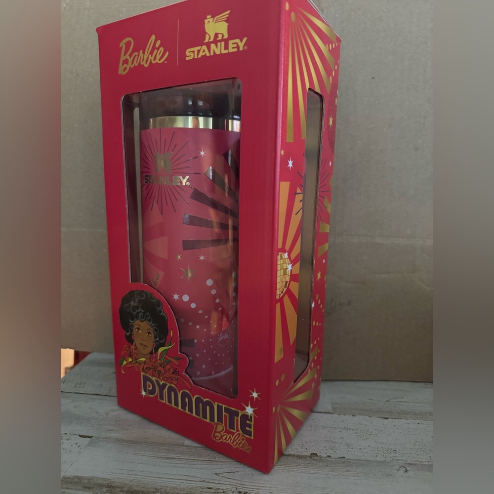 Stanley Flowstate 65th Anniversary Dynamite Barbie Tumbler 40 oz